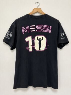 Hard Rock Tampa Bay Lionel Messi Lion Graphic Tee Size Large